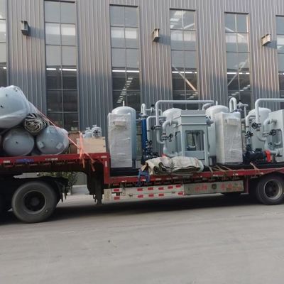 Macchina di recupero dei gas di riciclaggio di grande capacità per tubi in acciaio inossidabile