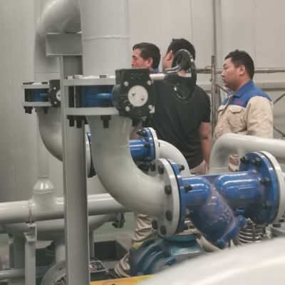 Sistema di recupero del gas di anidride carbonica alimentare con certificato CE