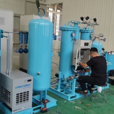 Facile installazione Macchina di produzione di ossigeno PSA senza olio con certificato ASME