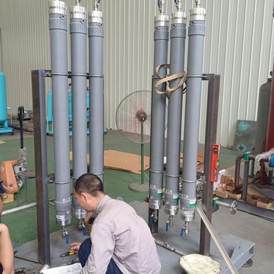 Equipaggiamento generatore di azoto a membrana di separazione a risparmio energetico 460V