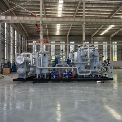 Sistema automatico di recupero del gas compatto ad alta purezza