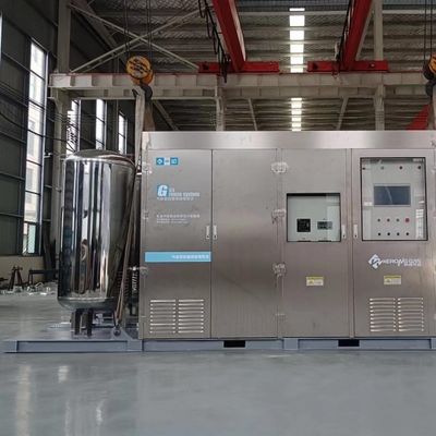 Sistema di recupero del gas a prova di esplosione con funzionamento automatico conforme alla norma ASME