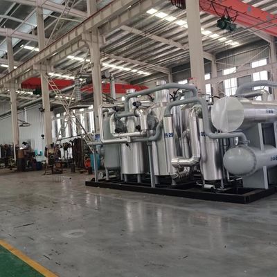 Sistema di recupero gas ad assorbimento a oscillazione di pressione di funzionamento automatico