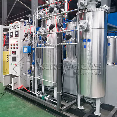 Purificatore di azoto a pressione regolabile per il trattamento termico a basso consumo energetico