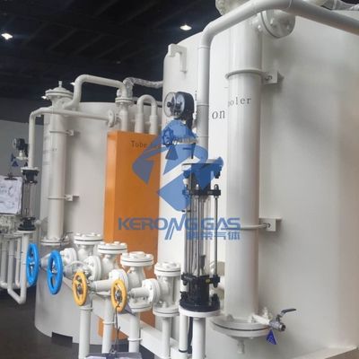 Unità di cracking di ammoniaca a risparmio energetico con depuratore per il trattamento termico