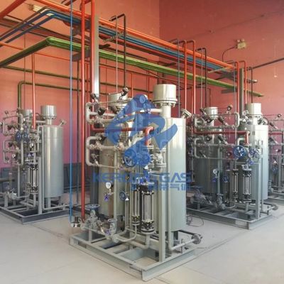 Unità di cracking automatico di ammoniaca senza carbonio con depuratore