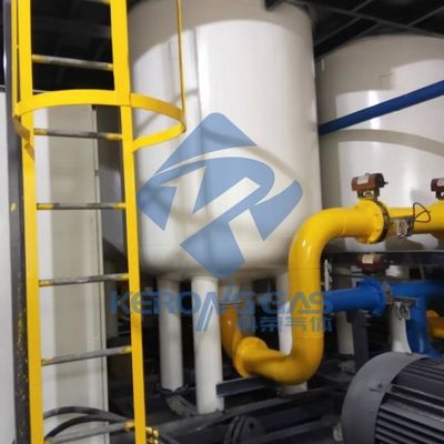 Macchina generatrice di ossigeno VPSA montata su pattinatura per uso industriale