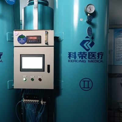 Macchina per la produzione di ossigeno a gas con cilindri completamente automatica