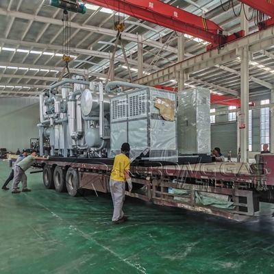 Sistema di recupero di gas a bassa pressione automatico in loco con unità di asciugatura certificata CE