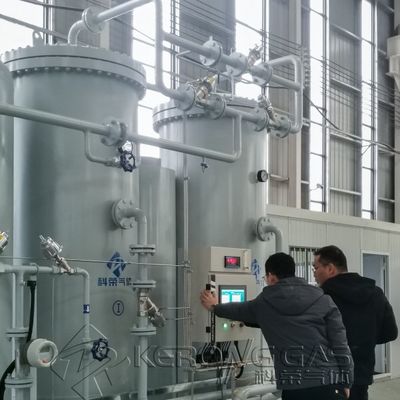 Classificazione CCS 97% impianto a gas di azoto con monitor remoto
