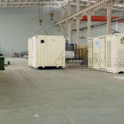 Centrale di gas ad azoto ad alta efficienza 220V 50Hz con contenitore ISO