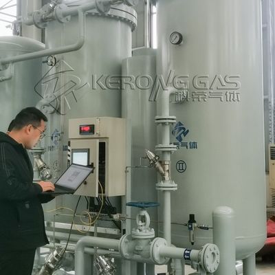 Classificazione CCS 97% impianto a gas di azoto con monitor remoto