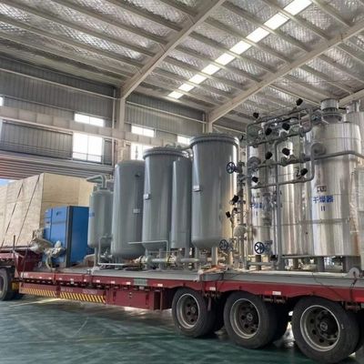 Purificatore di gas di generazione di azoto a seta molecolare di carbonio per la produzione di cuscinetti