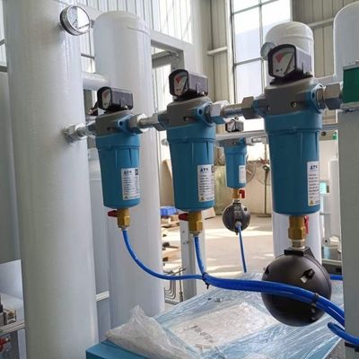 10 anni di vita lunga impianto di ossigeno basato su PSA con ISO 13485 medico