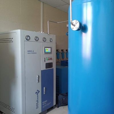 40 GP ISO Container PSA Based Oxygen Plant con stazione di riempimento 150 bar