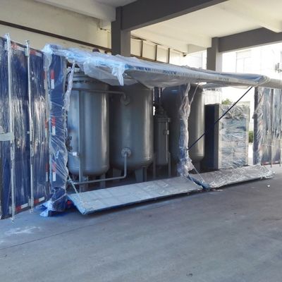 Centrale di generazione automatica di gas azoto da 20 piedi con porte