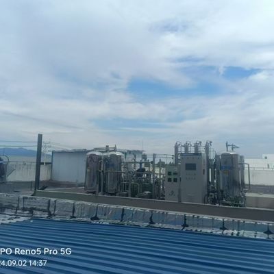Macchina di recupero gas certificata ISO9001 per recipienti a pressione con depuratore