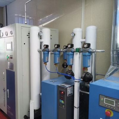 Macchina per la separazione dell'ossigeno da aria a basso consumo che produce gas O2 per uso medico