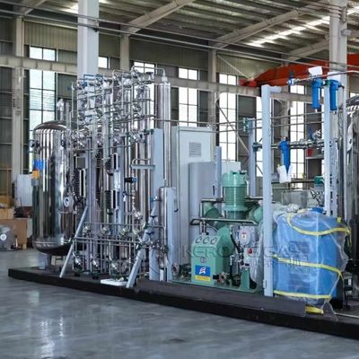 Macchina di asciugatura a gas industriale in acciaio inossidabile completamente automatica a gas di argon