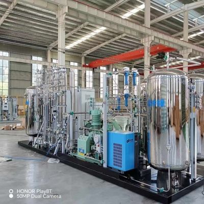 Macchina di asciugatura a gas industriale in acciaio inossidabile completamente automatica a gas di argon