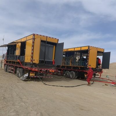 Generatore di azoto a membrana di tipo containerizzato per spurgo tubazioni