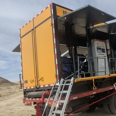Generatore di azoto a membrana mobile con compressore d'aria diesel