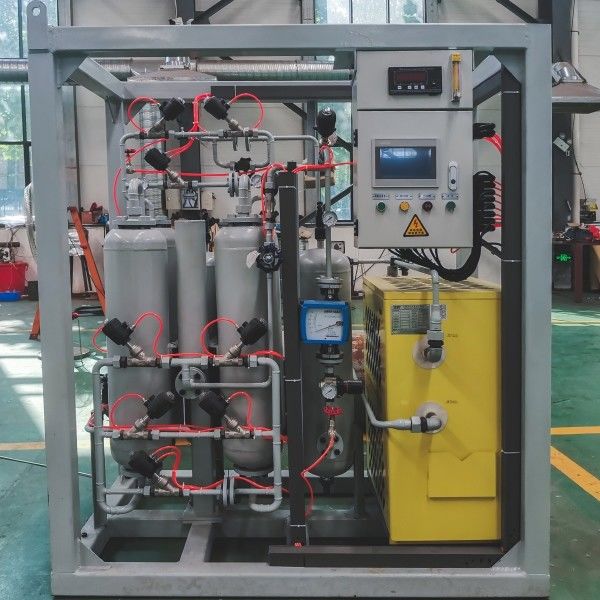 Compatta portatile a gas inerte asciugatrice di gas industriale ad alta efficienza