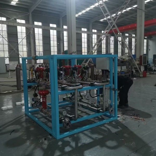 Miscelatore di gas industriale per ferro e acciaio