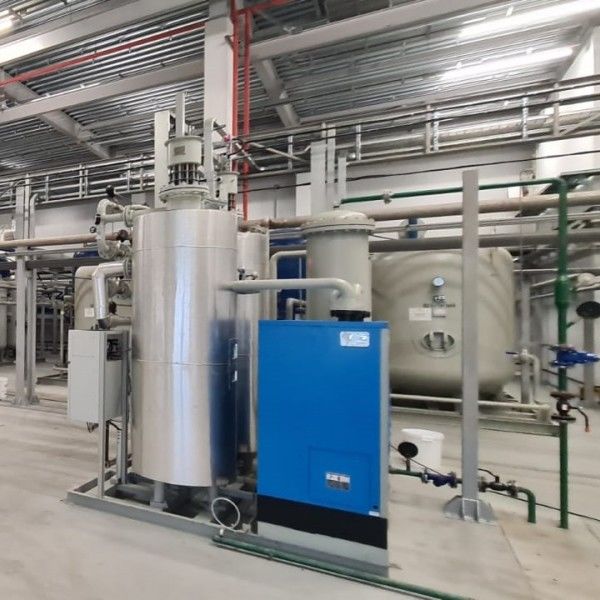 PSA tipo 50NM3HR Macchina per la produzione di gas di azoto ad alta purezza per ferro e acciaio