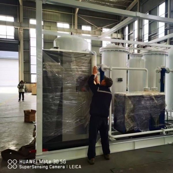 Generatore di azoto PSA per taglio laser con regolatore di pressione