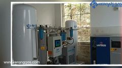 Facile da installare Macchina per la produzione di ossigeno a gas con sistema di riempimento del cilindro