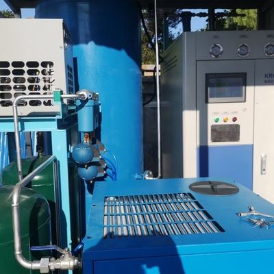 Macchina per la produzione di ossigeno a gas con cilindri completamente automatica