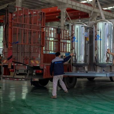 Capacità del sistema automatizzato di recupero del gas idrogeno 50Nm3/Hr~5500Nm3/Hr