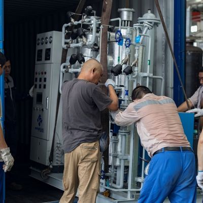 Lunga durata di servizio garantita Purificatore di gas azoto in loco con certificato CE