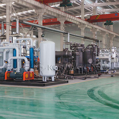 100Nm3h Zero perdita asciugatrice di gas industriale asciugatrice di gas idrogeno funzionante automaticamente