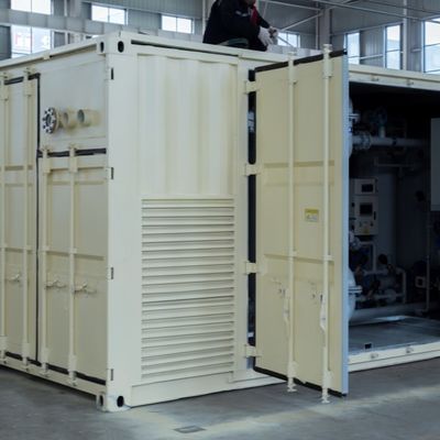 Impianto di gas a azoto di tipo mobile con funzionamento automatico con certificato ASME