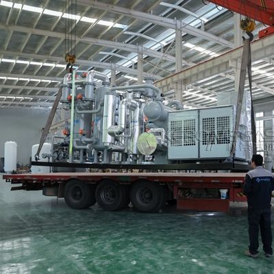 500 Nm3h Sistema di recupero del gas idrogeno a controllo automatico PLC per l'industria della brasatura