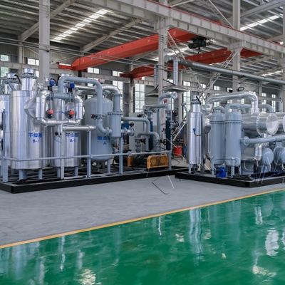 Sistema di recupero del gas idrogeno per l'industria siderurgica con monitor remoto