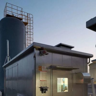 Impianto di generazione di gas azoto a tensione 440V di piccole dimensioni