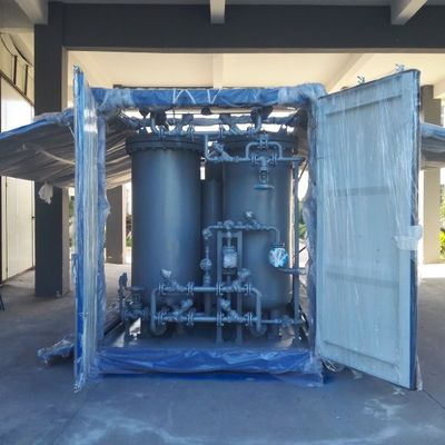 500SCFM ISO Container per la spedizione Impianto di generazione di gas di azoto Nessuna installazione necessaria