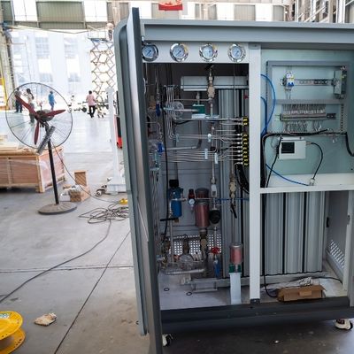 Macchina per la produzione di azoto gassoso mobile tipo box per uso alimentare con certificazione CE